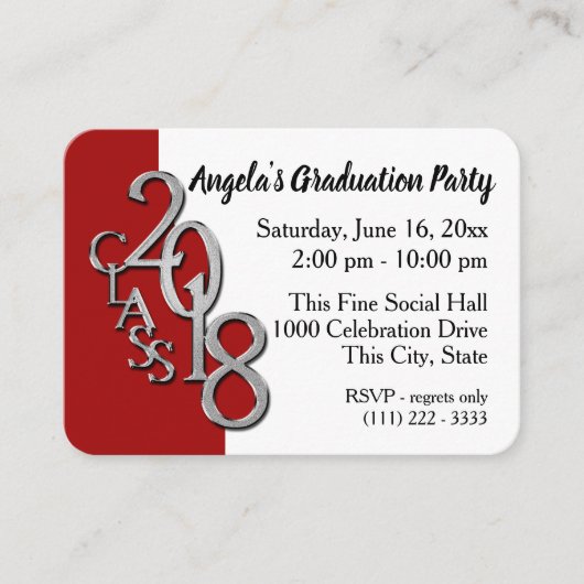 Afstudeerder partij foto invoegen Kaart (Voorkant)