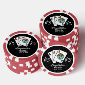 Afstudeerder Party Favoriet Vegas Chips, Gepersona Poker Chips (Opstapeling)