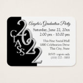 Afstudeerder Party Mini Pocket Photo Insert Card 2 Visitekaartje (Voorkant)