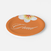 afstudeerder partyballon papieren bordje (Gekanteld)