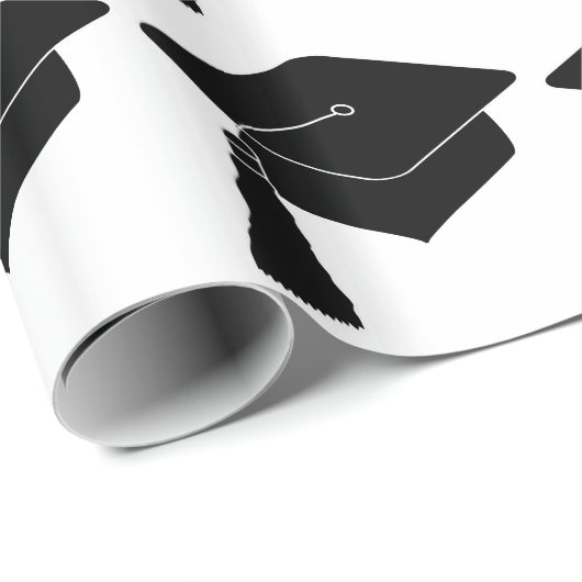 Afstudeerder Pet Afstuderen Cadeaus Cadeaupapier (Rol Hoek)