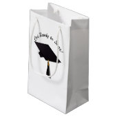 Afstudeerder Pet Afstuderen Klein Cadeauzakje (Achterkant Gekanteld)