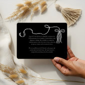 Afstudeerder Pet Bow & Tassel Fotocollage Aankondi Folie Uitnodiging