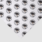 Afstudeerder Pet Diploma Klasse van 2026 Afstudere Tissuepapier (Detail)