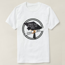 Afstudeerder Pet en Diploma 2025 Afstuderen T-shirt