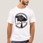 Afstudeerder Pet en Diploma 2025 Afstuderen T-shirt (Voorkant)