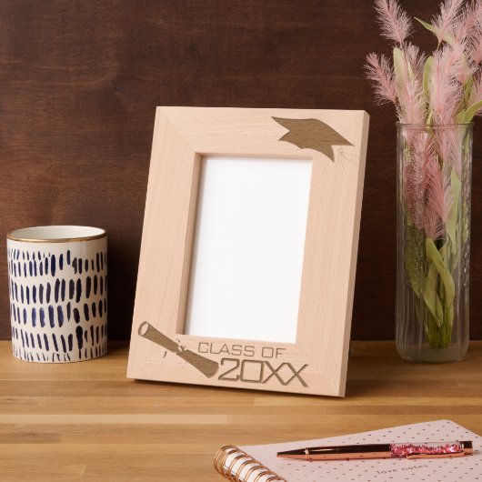 Afstudeerder Pet en diplomaat Gegraveerde Lijstjes (Links)