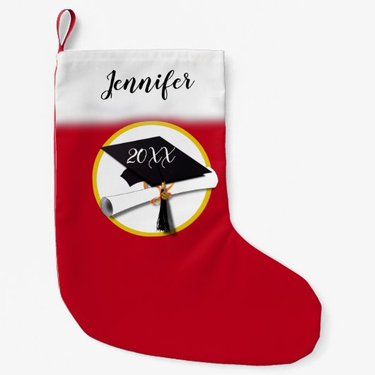 Afstudeerder Pet en diplomatiek Afstuderen Kleine Kerstsok (Voorkant)