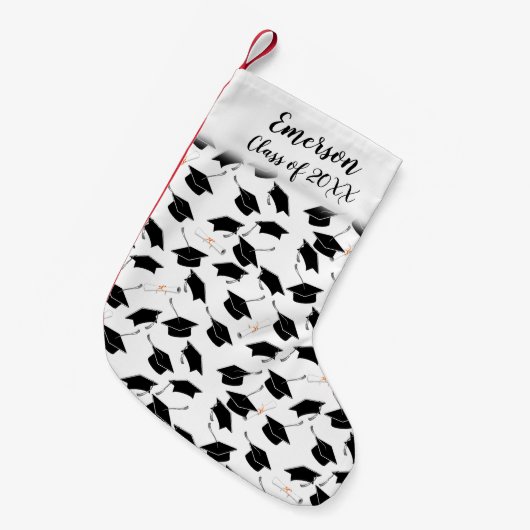 Afstudeerder Pet en diplomatiek Afstuderen Kleine Kerstsok (Voorkant (Hangend))