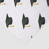 Afstudeerder Pet en Goud Tassel Afstuderen Tissuepapier (Detail)