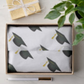 Afstudeerder Pet en Goud Tassel Afstuderen Tissuepapier (Geschenk)