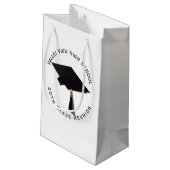 Afstudeerder Pet High School Class Reunion Klein Cadeauzakje (Achterkant Gekanteld)