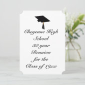 Afstudeerder Pet - Hogeschoolse reünie Kaart (Staand voorkant)