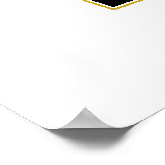 Afstudeerder Pet Letterman Klasse van 2025 Poster (Hoek)