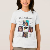 Afstudeerder Pet Meerdere foto's Afstudeerder Keep Tri-Blend Shirt (Voorkant)