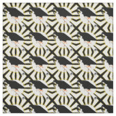 Afstudeerder Pet met schoolkleuren Stof (Swatch)