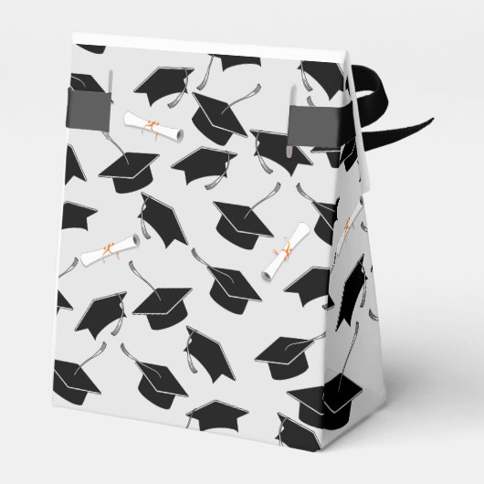 Afstudeerder Pet Pattern Afstuderen Bedankdoosjes (Achterkant)