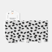 Afstudeerder Pet Pattern Afstuderen Bedankdoosjes (Uitgevouwen)