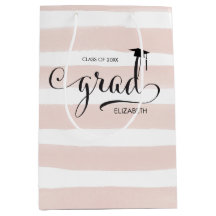 Afstudeerder Pet Roze strepen