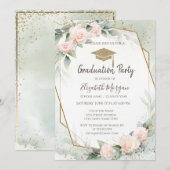 Afstudeerder Pet Rozen Lijst Afstuderen Kaart (Voorkant / Achterkant)