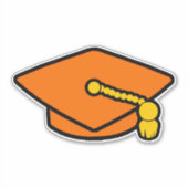 Afstudeerder Pet Sticker (Voorkant)