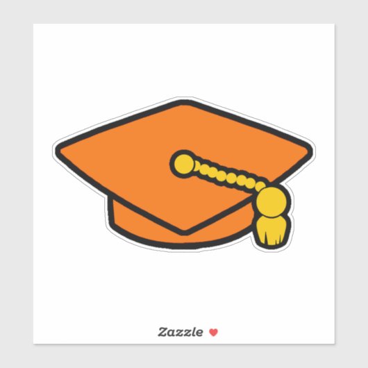 Afstudeerder Pet Sticker (Vel)