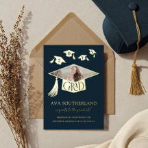Afstudeerder Pet Tassel Foto Afstuderen Folie Aank