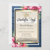 Afstudeerder Pet, Wijnglas, Hibiscus Blue Wood Afs Kaart (Voorkant)