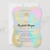 Afstudeerder Pet, Wijnglas Sterren Holografisch Af Kaart (Voorkant)