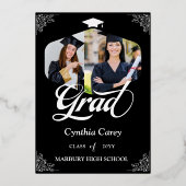 Afstudeerder Photo Collage Aankondiging (Voorkant)