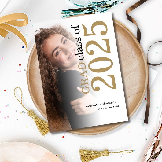 Afstudeerder Photo Gold Black 2025 Afstuderen aank