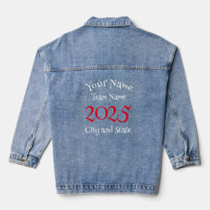 afstudeerder reünie pensioen 2030 2031 2032 2033 2 denim jacket