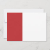 Afstudeerder Rood Wit Afstuderen 2025 Kaart (Achterkant)