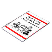 afstudeerder school notitieboek (Linkerzijde)