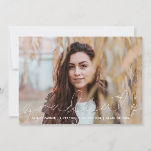 Afstudeerder Script Foto Afstuderen Aankondiging C