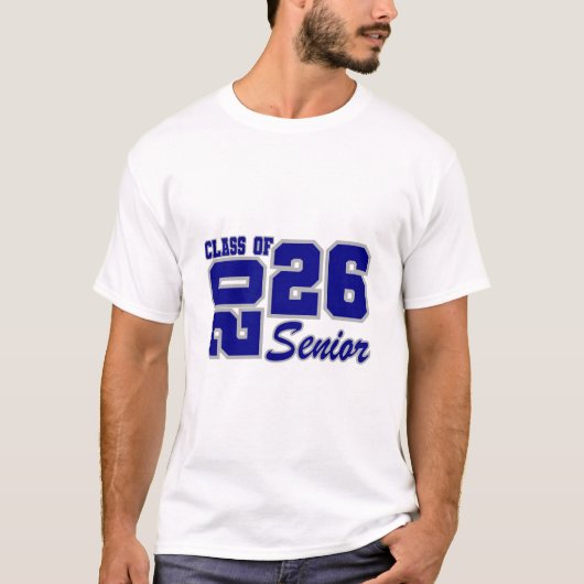 Afstudeerder Senior T-shirt (Voorkant)