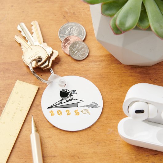 afstudeerder sleutelhanger van de astronaut 2025 (Bureau)