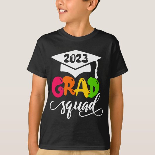afstudeerder Squad 2023 T-shirt (Voorkant)