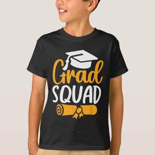 Afstudeerder Squad CL van 2025 Afstuderen 1 T-shirt (Voorkant)