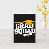 Afstudeerder Squad CL van 2025 Afstuderen Kaart (Gele Bloem)