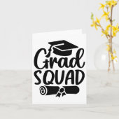 Afstudeerder Squad CL van 2025 Afstuderen Kaart (Gele Bloem)
