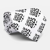 Afstudeerder Sterklasse van 2025 Afstuderen Stropdas (Opgerold)