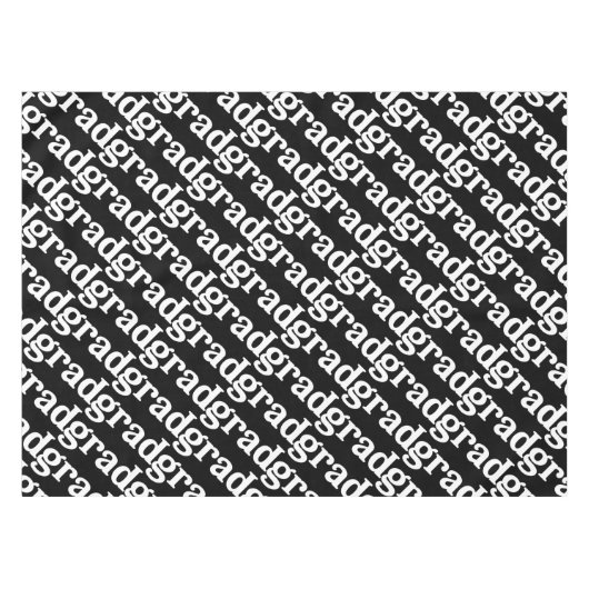 afstudeerder tafelkleed (Voorkant (Horizontaal))