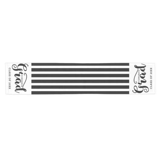 Afstudeerder Typografie Korte Tafelloper (Horizontaal)