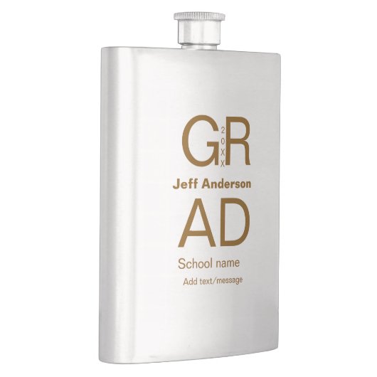 Afstudeerder Typografie Modern afstuderen Simple M Flacon (Rechts)