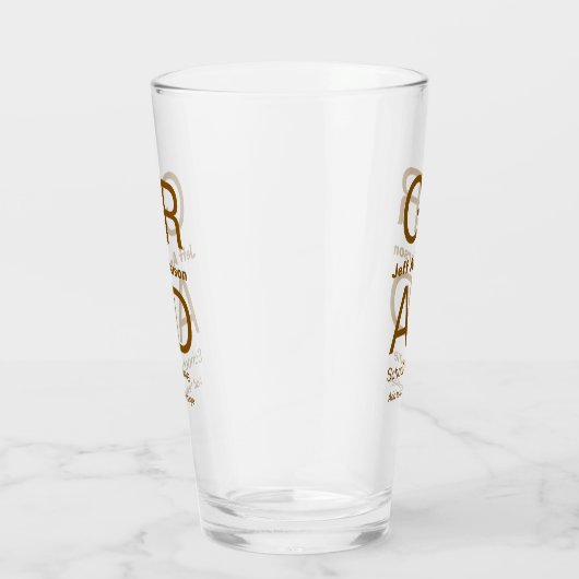 Afstudeerder Typografie Modern afstuderen Simple M Glas (Rechts)