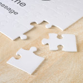 Afstudeerder Typografie Modern afstuderen Simple M Legpuzzel (Zijkant)