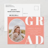 AFSTUDEERDER Uitnodiging Lijst Afstuderen (Voorkant / Achterkant)