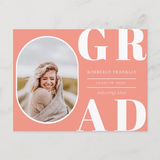 AFSTUDEERDER Uitnodiging Lijst Afstuderen (Voorkant)