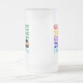 Afstudeerder van 2012 matglas bierpul (Center)